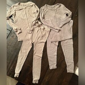 Toddler ribbed pajamas 2 sets